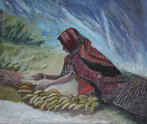 Filippo Cimei – La venditrice di banane