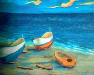 Roberto Frigo – Barche sulla spiaggia