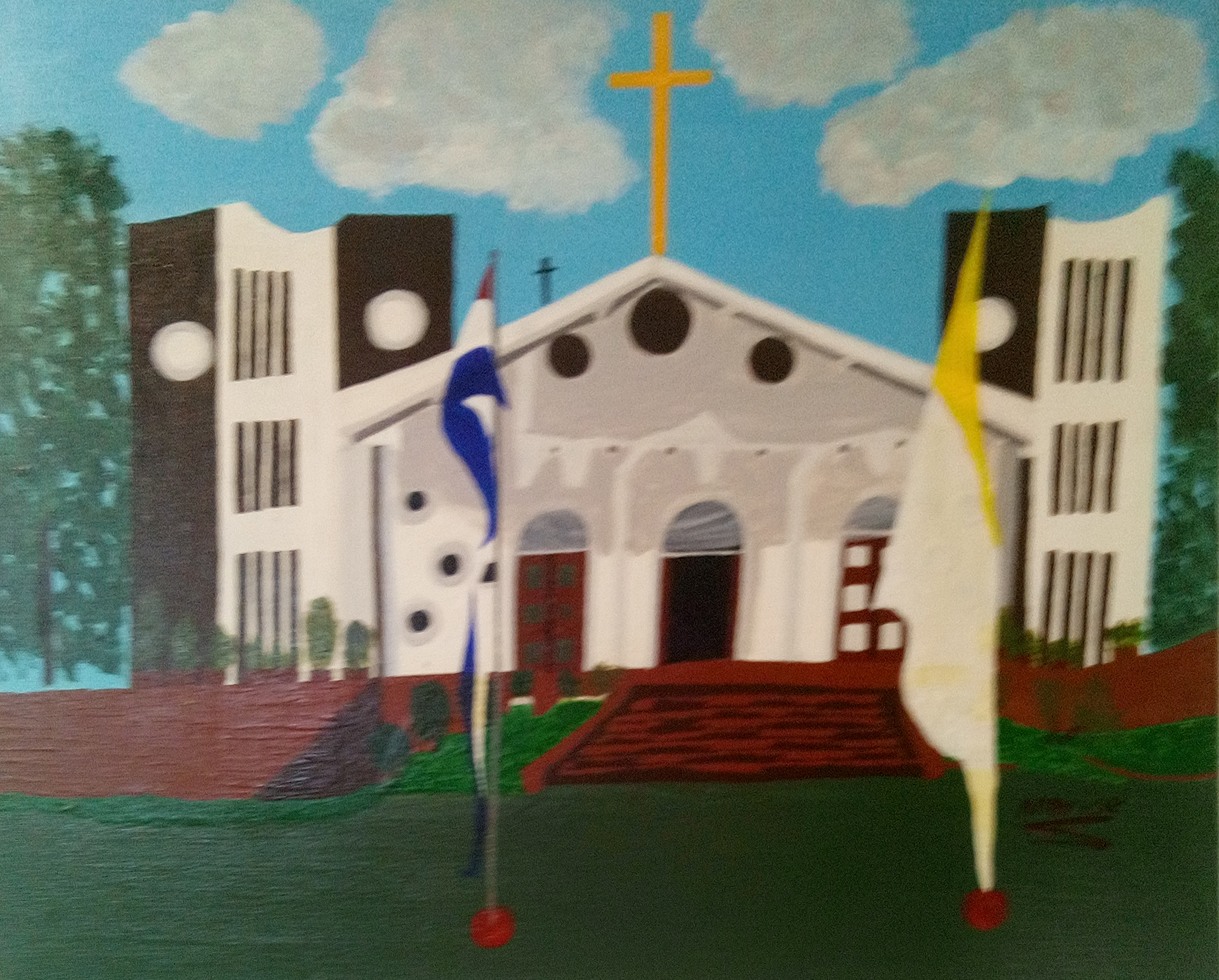 Eirin Acension Castro – Iglesia de San Blas. En paraguay.