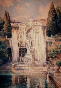 Nicoló Caito – Villa d’Este en Tívoli