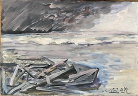 RUFFINI GIULIO – MARE IN TEMPESTA